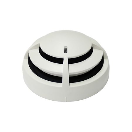 COFEM-76 | Sensor óptico-térmico algorítmico direccionable con aislador. Aislador de cortocircuito incorporado. Bajo perfil, altura total menor de 55 mm (incluyendo el zócalo). Fácil conexionado