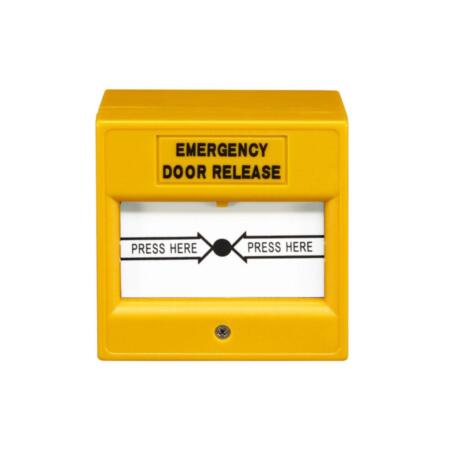 CONAC-705|Pulsante di estinzione giallo reiniziabile adeguato per porte di uscita di emergenza