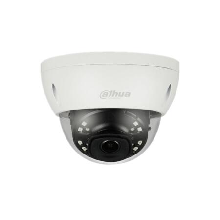 DAHUA-1174-FO | Fixed IP vandal dome with IR of 30 m , for outdoors. 1/2,8” Sony® Starvis CMOS, 2MP. Triple stream. H.265+/H.265/H.264+/H.264. 2MP resolution. Filtro ICR. 0,007 lux F1.6. 2,8 mm fixed lens (110°). 16X digital zoom. OSD, AWB, AGC, BLC, HLC, real WDR 120dB, 3D-DNR, ROI, mirror, motion detection and privacy mask. IVS, facial detection. Audio: 1 in / 1 out. Alarm: 1 in / 1 out . MicroSD slot. Onvif, PSIA, CGI. IP67, IK10, Lightning-prrof 6KV. 3AXIS. 12V DC. ePoE.