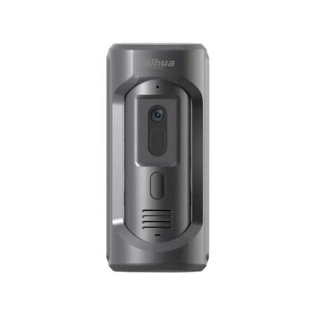 DAHUA-1252 | IP Villa videodoorphone station (SIP 1.0) for outdoors with night vision of 5 meters. H.264. 1/2,7" CMOS, 2MP. 2,8 mm lens (100°). ATW, AGC, WDR. G.711. 2 way audio. 1 door control, 1 alarm input. RS485. IP65, IK10. 12V DC. PoE.