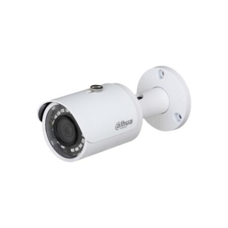 DAHUA-1287 | HDCVI bullet camera PRO series with Smart IR of 30 m for outdoors. 1/3” CMOS, 4MP. Dual output (HDCVI / 960H). 2,8 mm fixed lens (99,7°). ICR filter. OSD, AWB, AGC, 2D-NR, BLC, HLC, digital WDR. IP67, Lightning-proof 4KV. 3AXIS bracket. 12V DC. PoC system.