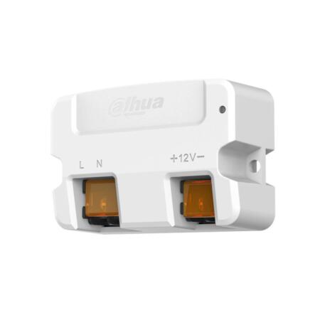 DAHUA-1306 | Fonte di alimentazione stabilizzata di 12V CC/1,5A. Ideale per installare dentro di scatola di connessione. Temperatura di funzionamento estese.