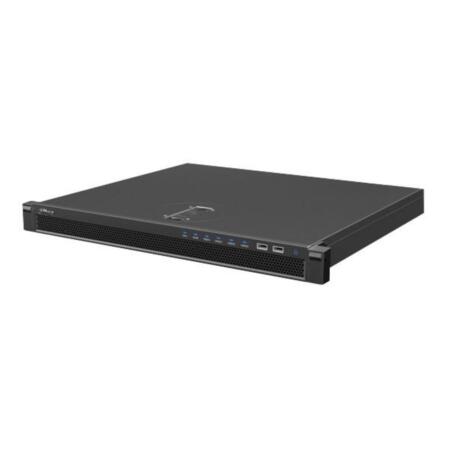 DAHUA-404 | Surveillance management center. Up to 800 channels (200 input devices). 2 HDMI, 1 VGA, 1 HDD of 1Tb, 4 netowrk ports (100/1000M Ethernet). 2 USB 3.0, 2 USB 2.0.