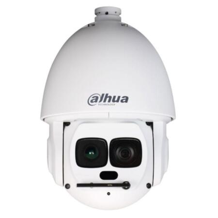 DAHUA-429 | Domo motorizado Ultra-Smart IP de 240°/seg. con iluminación láser de 500 m para exterior. CMOS 1/1,8” Sony Exmor. Stream triple. Resolución de hasta 2MP. Zoom óptico 30X de 5~150 mm. Zoom digital 16X. Filtro ICR. OSD, AWB, AGC, BLC, HLC, WDR real, 2D/3D-NR, defog, EIS, mascaras de privacidad. Autotracking y detección inteligente (IVS). 255 presets Pelco-D/P, 80 presets DH-SD. 1 entrada / 1 salida de audio. 7 entradas / 2 salidas de alarma. RS485, ranura MicroSD. Onvif, PSIA, CGI. IP67. Calefactor, limpia objetivos. 24V CA (alimentador incluido). Hi-PoE.