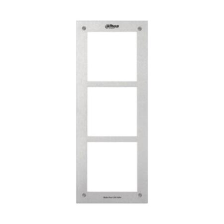 DAHUA-589|Pletina modulaire de 3 espaces pour DAHUA-495