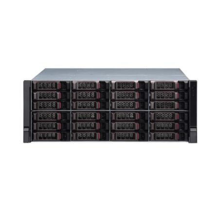 DAHUA-636 | Server di storage IP per 24 HDD. Rendimento di regitrazione di 1024MB/s. 24 baie. RAID. Intercambio a caldo.Ventilatori redondanti (fonte di alimentazione redondante). Funzionamento 7×24 ore ininterroto. Supporto 6 TB di disco duro. 24 entrate SATA. 5 RJ45 Gigabit. Onvif, CGI. 2 USB 3.0, 1 eSATA, 1 RS232. 4U montato in rack standard.