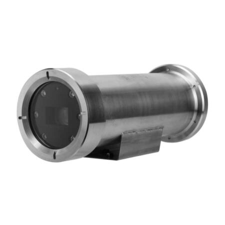 DAHUA-961 | IP camera (explosion proof) with IR illumination of 100 m, for outdoors. H.265/H.264/MJPEG. 1/2,8” Sony® Starvis™ CMOS , 2MP. Triple Stream. 2MP @50 fps. 4,5~135 mm motorized lens (67,8°~2,4°). ICR filter. 0,005 lux color. OSD, AWB, AGC, BLC, HLC, real WDR 120dB, 2D/3D-DNR, ROI, EIS, motion detection and privacy mask, defog. IVS, facial detection. Audio: 1 in / 1 out. Alarm: 2 in / 2 out. MicroSD slot. Onvif. IP68. Stainless steel 304. 220V AC.