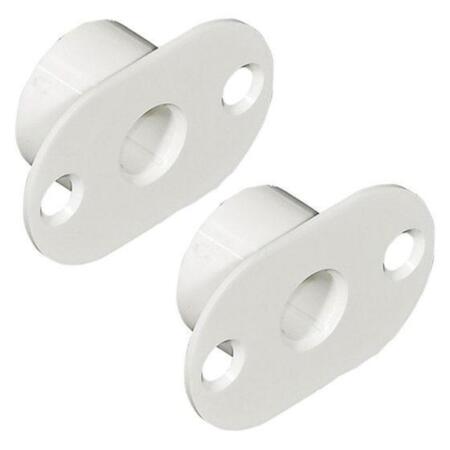 DEM-621|Pair of large mounting flanges for magnetic contacts DEM-1025 and DEM-1026