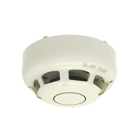 FOC-562 | Hochiki analog multi-heat sensor. 360º visible indicators. Electronically addressable. Variable sensitivity. IP42. White polycarbonate. EN54