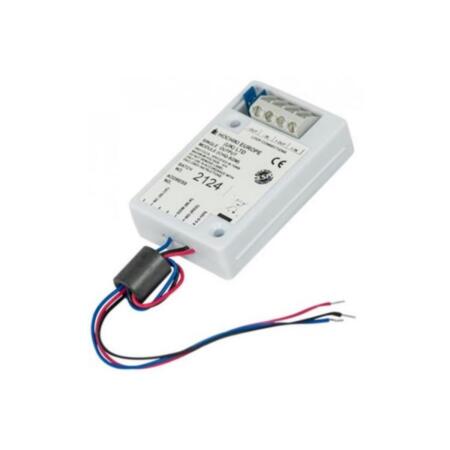 FOC-683 | Module with 1 output change relay (30V / 1A). Direct supply of loop. Output on the wired loop and wireless input / output terminals.