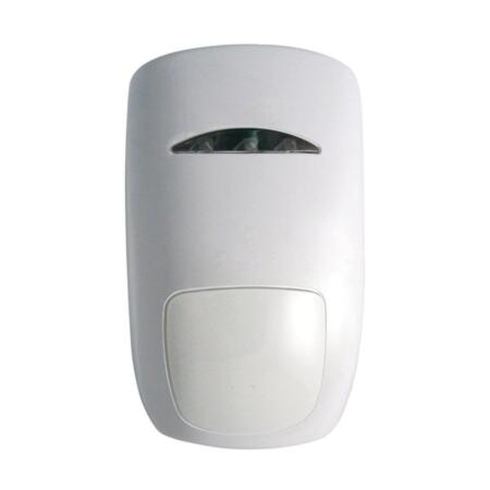 GUAR-27 | Performance Line detector with dual technology PIR QUAD volumetric + Microwave Band X. Active infrared anti-mosking. 15 meters, 90 °. Zero angle. EN50131 Grade 3.