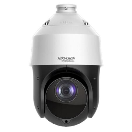 HIK-28N | Domo motorizado IP Serie HiWatch™ de HIKVISION® de 80°/seg. con Smart IR de 100m, apta para exterior. Formato H.265+/H.265/H.264+/H.264/MJPEG. CMOS 1/2,5" de 4 megapíxeles. Stream triple. Resolución digital de 4MP/3MP@25IPS. Zoom óptico 25X de 4,8~120 mm (59,5°~2,6°). Zoom digital 16X. Filtro ICR. OSD, AWB, AGC, BLC, WDR real 120 dB, 3D-NR, videosensor, mascaras de privacidad, defog, 4 zonas ROI. Detección inteligente (IVS). Audio bidireccional. 300 presets. Ranura MicroSD/SDHC/SDXC. Onvif, PSIA, CGI. IP66, Lightning-proof. 12V CC. Admite PoE+. No incluye soporte. Alimentador incluido.