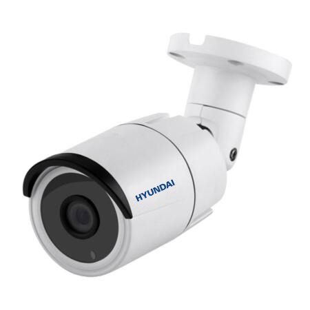 HYU-146 | 4 in 1 bullet camera PRO series with IR illumination of 20m, for outdoors. 1/3" Sony Exmor CMOS, 2MP@1080p 4 in 1 output (HDCVI/HDTVI/AHD/960H). 2.8 mm fixed lens (90º). ICR filter. OSD, AWB, AGC, BLC, HLC, digital WDR. IP66. 3AXIS. 12V DC.
