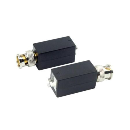 HYU-159|Pack de 2 transceivers passif de 1 canal de vidéo HDCVI, HDTVI et AHD par paire torsadée