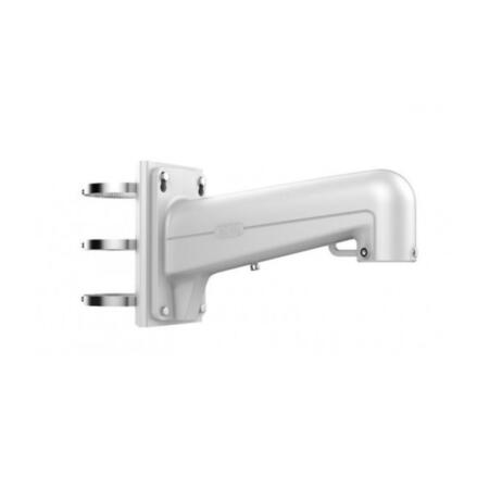 HYU-208 | Soporte abrazadera de columna para domos HYU-205, HYU-222, HYU-242. Aluminio y acero. Para diámetros de postes de 67~127 mm. Capacidad de 30 kg.