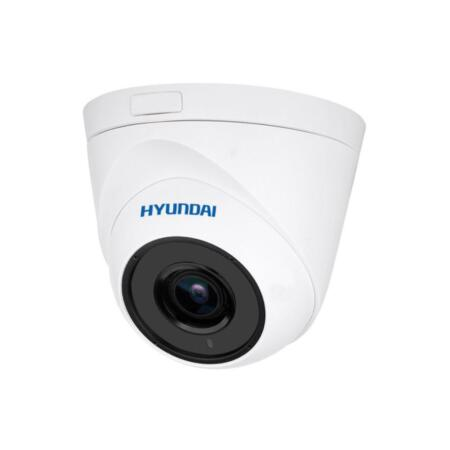 HYU-302N | Fixed IP dome with IR of 40 m, for outdoors. H.265/H.264. 1/2,9” Sony® CMOS, 2 MP. 2MP @25/30 fps. Dual stream. 2,7 ~ 13,5 mm motorized lens with autofocus. ICR filter. OSD, Digital WDR. Audio: 1 in/out. Onvif. IP66. Reset button. Waterproof cable. 12V DC. PoE.