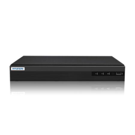 HYU-280N | 4 channel IP NVR. H.265/H.264/MPEG4. Up to 4 channel 1080P. 8MP display. 8MP, 6MP, 5MP, 4MP, 3MP, 1080P, 720P, 4CIF, etc. Recording up to 40 Mbps. VGA at 1080P and HDMI at 4K output. 2 way audiol. 1 HDD SATA supported. Onvif, P2P, DDNS. 48V CC. Desktop. 4 PoE+ ports.