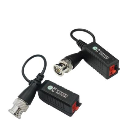 HYU-2834 | Émetteur-récepteur passif de 1 canal HD-CVI/HD-TVI/AHD/analogique. Blister Pack X2.