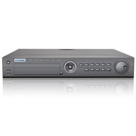 HYU-382 | 32 ch IP NVR. H.265+/H.265/H.264+/H.264/MPEG4. Playback up to 16 channels. Display up to 8MP. Recording 8MP, 6MP, 5MP, 4MP, 3MP, 1080P, 720P, D1/4CIF, etc. 256/160 Mbps. VGA output at 1080P and HDMI at 4K. 2 way audio. Alarm: 16 in / 4 out. 4 HDD SATA supported. Compatible with Onvif, P2P, DDNS and IP cameras, intelligent VCA. 220V AC. 1,5U. 16x PoE+.