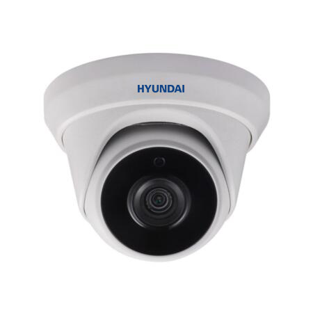 HYU-389 | Dome fisso HD-TVI serie PRO con illuminazione Smart IR da 20 m per esterno. CMOS da 2MP. Uscita video HD-TVI. Ottica fissa da 2,8 mm (103°). Filtro ICR. ATW, AGC, DNR. IP66. 3AXIS. No menu OSD. 12V CC. Compatibile PoC.