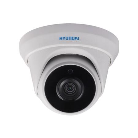HYU-389 | HD-TVI fixed dome PRO series with Smart IR of 20 m for outdoors. 2MP CMOS. HD-TVI video output. 2,8 mm fixed lens (103°). ICR filter. ATW, AGC, DNR. IP66. 3AXIS. 12V DC. PoC compatible