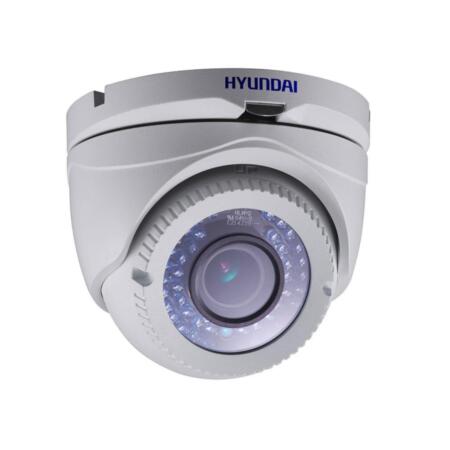 HYU-390 | HD-TVI fixed dome PRO series with Smart IR of 40 m for outdoors. 2MP CMOS. HD-TVI video output. 2,7 ~ 12 mm varifocal lens (102,25°~32°). ICR. ATW, AGC, DNR. IP66. 3AXIS. 12V DC. PoC compatible .