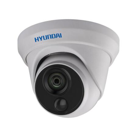HYU-482 | HD-TVI fixed dome PIR series with Smart IR of 20 m and motion detection by active PIR, for outdoors. 2MP CMOS. HD-TVI video output. 2,8 mm fixed lens (103,5°). 0,005 lux. ICR filter. OSD, ATW, MWB, AGC, BLC, real WDR 120dB, 3D-DNR, mirror, motion detection and privacy mask. Visual alarm by white led. IP67. 3AXIS. 12V DC.