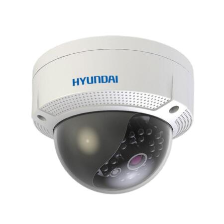 HYU-486 | 4 in 1 vandal dome PRO series with Smart IR of 20 m, for outdoors. CMOS, 5MP. 4 in 1 output (HDCVI / HDTVI / AHD / 960H). 2,8 mm (85,5°) fixed lens. ICR filter. OSD, ATW, MWB, AGC, BLC, digital WDR, 2D-DNR, brightness, sharpness, mirror. IP67, IK10. 3AXIS. 12V DC.