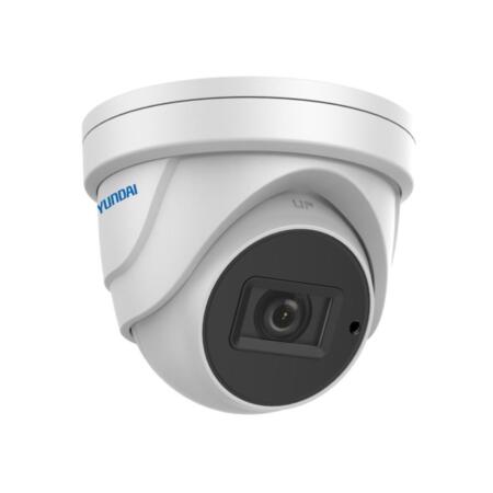 HYU-491 | 4 in 1 dome PRO series with Smart IR of 40 m for outdoors. 5MP CMOS. 4 in 1 output (HDCVI / HDTVI / AHD / 960H). 2,7 ~ 13,5 mm mototrized lens (95,7°~29,1°). ICR filter. OSD, ATW, MWB, AGC, BLC, digital WDR, 2D-DNR, brightness, sharpness, mirror. IP67. 3AXIS. 12V DC