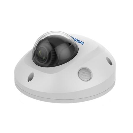 HYU-498 | WiFi IP dome Performance Line with IR of 10m, for outdoors, 6 MP. H.265+/H.265/H.264/H.264+/MJPEG. 1/2,9" CMOS, 6MP. Digital resolution: 6MP, 5MP, 4MP, 1080P, 720P, 20FPS. Mechanical filter. 0,01 lux. 2,8 mm (80°) fixed lens. OSD, AGC, BLC, real WDR 120dB, 3D-DNR, motion detection, privacy mask, ROI fixed zone. Intelligent functions. Facial detection. MicroSD/SDHC/SDXC slot. IP67, IK08. 3AXIS. 12V DC. PoE.