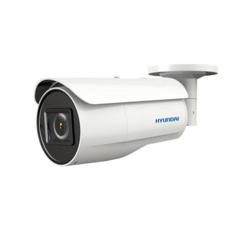 HYU-508 | Cámara bullet HD-TVI TURBO HD StarLight con iluminación Smart IR de 40 m para exterior. CMOS de 2MP. Salida de vídeo HDTVI. Óptica motorizada de 2,8 ~ 12 mm (103°~32,1°) con autofocus. Filtro ICR. OSD, ATW/MWB, AGC, BLC, HLC, WDR real 120dB, 3D-DNR, modo espejo, ajuste de brillo y nitidez, videosensor y máscaras de privacidad. IP67. Soporte 3AXIS. 12V CC.