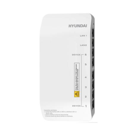 HYU-560|Switch distribuidor de red y alimentación para interconexionado de equipos