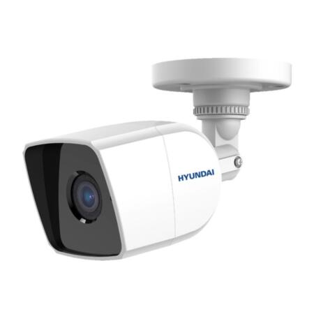 HYU-587 | Cámara bullet 4 en 1 serie PRO con iluminación Smart IR de 30 m para exterior. CMOS de 8,3MP. Salida 4 en 1 (HDCVI / HDTVI / AHD / 960H). Óptica fija de 2,8 mm (102,2°). Filtro ICR. OSD, ATW, MWB, AGC, BLC, WDR digital, DNR, brillo, nitidez, espejo. IP67. Soporte 3AXIS. 12V CC.