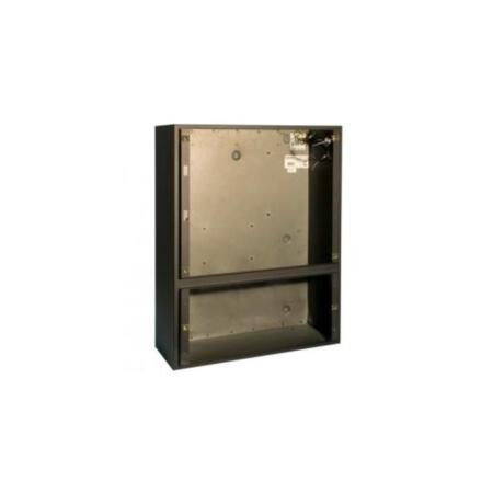 NOTIFIER-34|Metal cabinet with 2 bodies for ID3000 control panels and power supply from 3 to 4