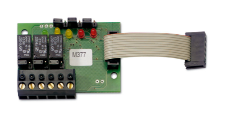 NOTIFIER-523 | 3-relay card for smart3 GC and smart3nc detectors. Reles at 12 or 24VDC.