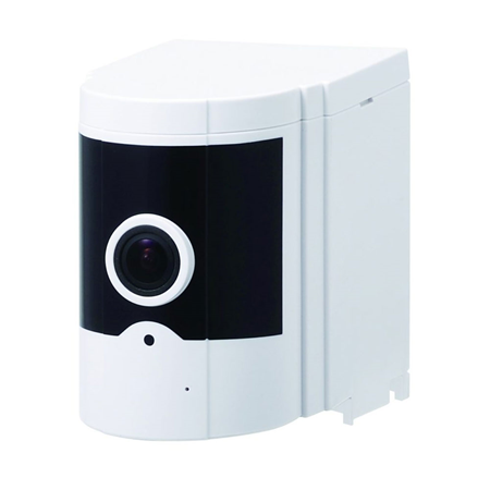 OPTEX-190 | Cámara HD inalámbrica OPTEX con ángulo panorámico de 180° para la verificación visual de activaciones de alarmas del sensor VX Infinity, de día y de noche. Sensor de 2MP. H.264 HP. IP55 MicroSD (max.32Gb). 24VDC.