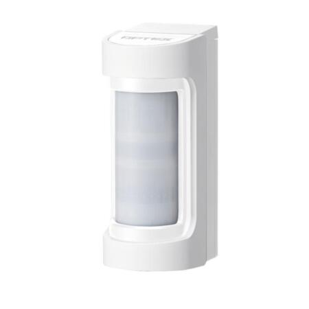 OPTEX-114 | Double PIR detector for outdoors, 12m, 90° range. Antimasking by IR ON. Advanced processing logic SMDA. 16 detection zones. 5 levels of adjustable detection. Adjustable sensibility of 3 levels. Alarm outputs and tamper against sabotage. Double conductive mesh (patented) to avoid interference. IP55. Autopowered with lithiium batteries or alkaline 3V~9VDC or from transmitter via radio