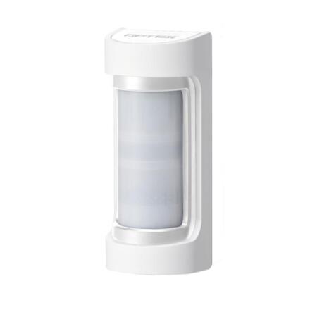 OPTEX-117 | Double PIR detector for outdoor 12m, 90 ° range. Antimasking by active IR. Advanced processing logic SMDA. 16 detection zones. Detection range adjustable in 5 levels. Adjustable sensitivity in 3 levels. Alarm output, failure and sabotage. Tamper against sabotage. Double conductive mesh (patented) to avoid interference. IP55.