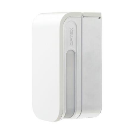 OPTEX-118 | Dual dual PIR detector for outdoor side view. Coverage of 12m on each side. It can be connected to a CCTV camera for sending visual alarms. Advanced processing logic SMDA. 4 detection zones (2 on each side). Detection range adjustable in 5 levels. Adjustable sensitivity in 3 levels. Independent alarm outputs on each side, fault / tamper output and tamper against tampering. Double conductive mesh (patented) to avoid interference. IP55. Self-powered with lithium or alkaline batteries 3V ~ 9V DC or from transmitter via radio.