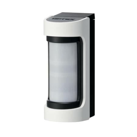 OPTEX-124 | Double technology detector (double PIR and microwave 10,525 GHz) for outdoors 12m, 90° range. Antimasking by active IR. Advanced processing logic SMDA. 16detection zones. Adjustable detection range at 5 levels. Adjustable sensibility at 3 levels. Alarm output and tamper against sabotage. Double conductive mesh (pattented) to avoid interferences. IP55. Auto powered with lihitum or alkaline batteries, 3V~9V CC or transmitter via radio.