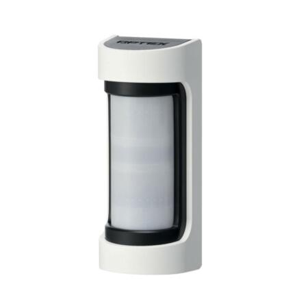OPTEX-126 | Detector de doble PIR para exteriores de 12m, 90° de alcance. Antimasking por IR activo. Lógica de procesado avanzado SMDA. 16 zonas de detección. Rango de detección ajustable en 5 niveles. Sensibilidad ajustable en 3 niveles. Salida de alarma, fallo y sabotaje. Tamper contra sabotaje. Doble malla conductiva (patentada) para evitar interferencias. IP55.