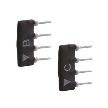 OPTEX-148 | Pack de 100 módulos de resistencia de final de línea para detectores OPTEX. Alarma 5.6 kΩ, Tamper 5.6 kΩ, Problema 5.6 kΩ. Valores ideales para paneles DSC Neo y VISONIC Neo
