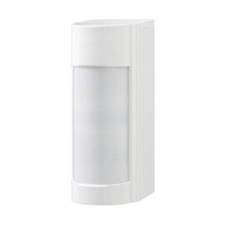 OPTEX-18 | Double PIR detector for outdoors of 12m, 90 °. Discriminate small pets. SMDA Advanced Processing Logic. 16 detection zones. Detection range adjustable in 5 levels. Sensitivity adjustable in 3 levels. Alarm output and sabotage tamper (optional). Double conductive mesh (patented) to avoid interference. IP55. Self-powered by 3V ~ 9V DC lithium or alkaline batteries.