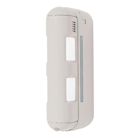 OPTEX-22 | Double PIR detector for side viewing for outdoors . Coverage of 12m on each side. Discriminates pets. 2 detection zones on each side. Alarm output and tamper tamper. Advanced temperature compensation. Size calculation function. It incorporates audible deterrent alarm. IP55. Self-powered with 3V ~ 9V DC lithium or alkaline batteries or from radio transmitter.