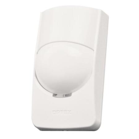 OPTEX-9 | Detector de doble tecnología PIR + Microondas de 15x15m, 85°. Óptica sellada. 78 zonas de detección. Microondas banda X (10,525GHz). Salida de alarma y tamper contra sabotaje. Compensación avanzada de temperatura. Grado 2.