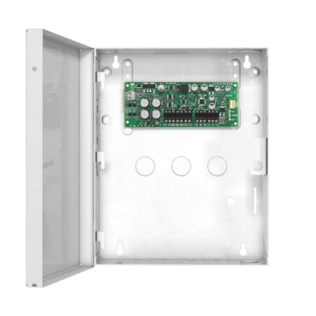 PAR-212|Módulo fuente de alimentación supervisada (2,8 Amperios) en caja metálica