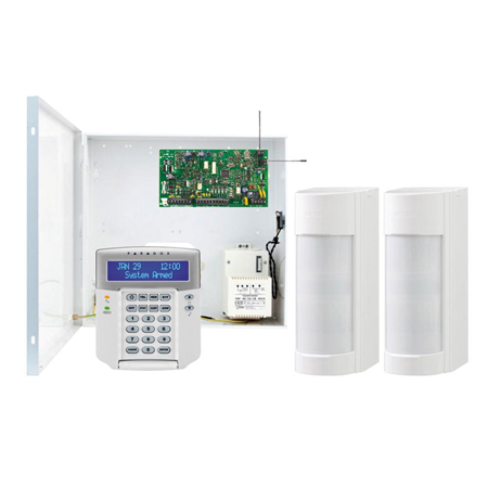 PAR-268F | Kit Optex Paradox composé de: 1x PAR-7 Central (PCBMG5050) hybride 5 zones (10 avec ATZ), amplifiable à 32. Récepteur radio 868 MHz.1x boîtier grande métallique PAR-116 avec transformateur 2,2 A et capacité pour Batterie 7,2 Ah. 1x clavier LCD 2 partitions PAR-6NF (K32LCD +). 2 détecteurs PIR extérieurs OPTEX-15 (VXI-ST).