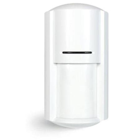 QAR-198 | Triple technology detector for outdoor. Dual infrared, microwaves at 10.525 GHz. and artificial intelligence. Range: 12m x 12m. Immunity against small animals <20Kg. Optimum mounting at 2.2m height