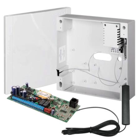 EBS-2 | Kit composed of GPRS transmitter with box, includes transformer and antenna.