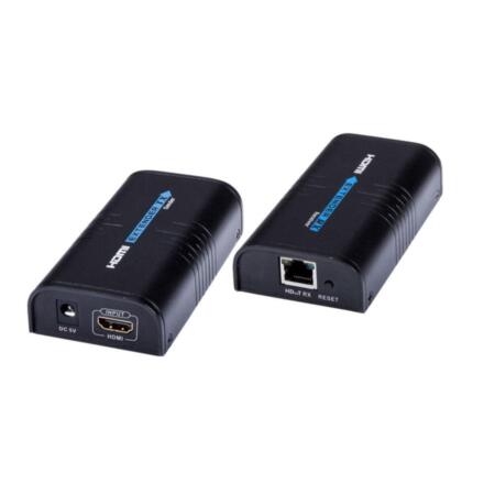 SAM-3379|Video signal and HDMI audio extender through UTP/STP Cat5/5e/6 network cable (100 meters)
